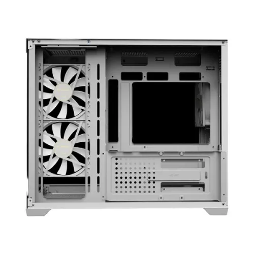 CASE GAMDIAS AURA GC10M V2 ARGB WHITE – MICRO TOWER | 3 FAN ARGB | GPU 400MM